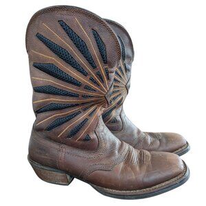 Cody James Men's Brown Leather Western Boots - Size 10.5 D